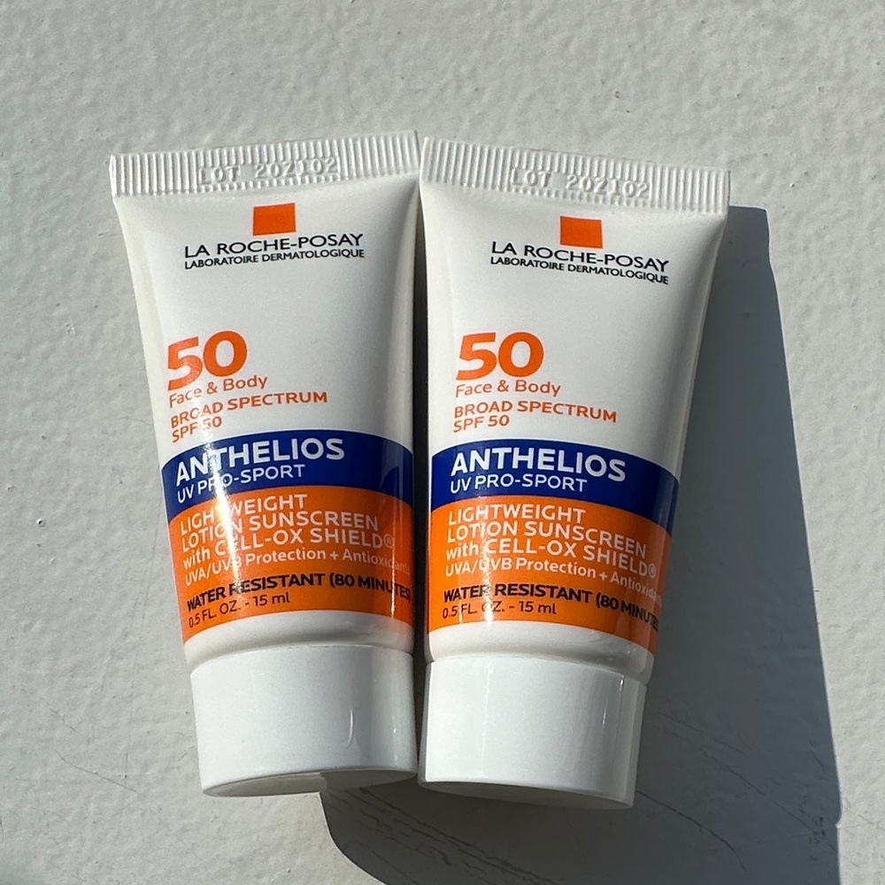 2 La Roche-Posay Anthelios UV Pro-Sport SPF 50 Sunscreens